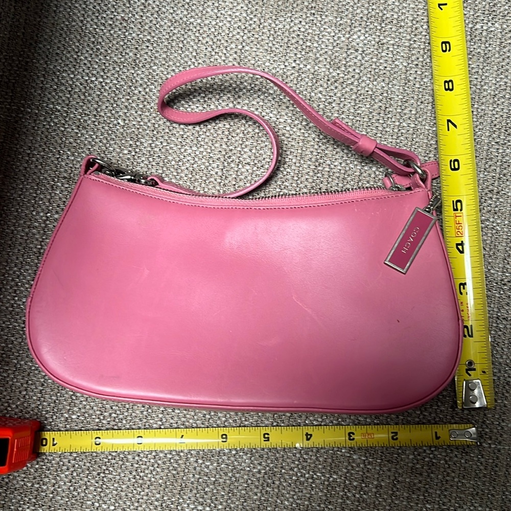 Bubble gum pink Coach bag